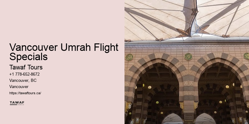 Umrah Pilgrimage Vancouver Umrah Flight Specials