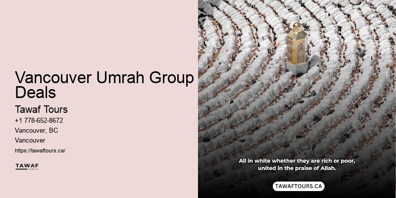 Umrah Tours Vancouver Umrah Group Deals