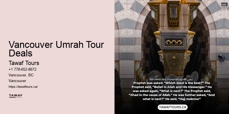 Weekend Umrah Packages Vancouver Umrah Tour Deals